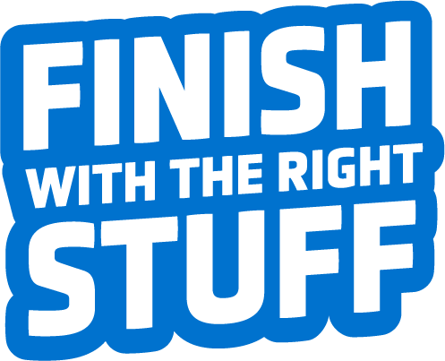 Finish With The Right Stuff Logo